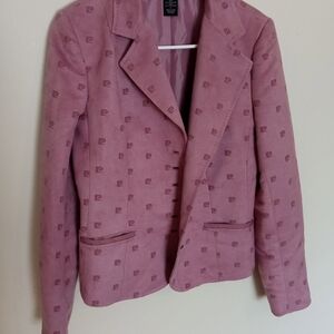 Pierre Cardin Women's Pink Blazer NWOT Sz M